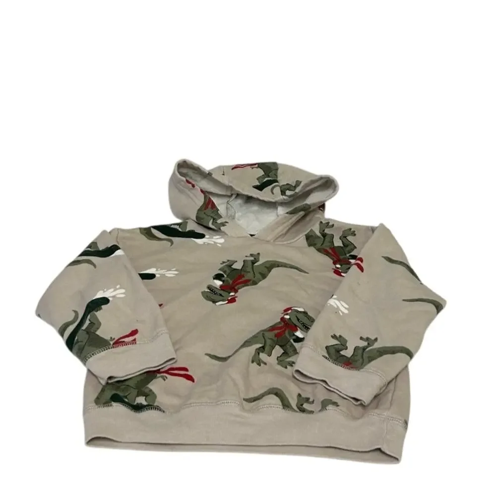 Carters 2 piece Christmas festive dinosaur print size 2T